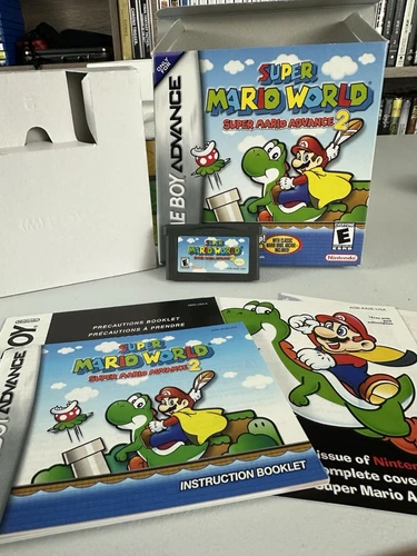Super Mario World: Super Mario Advance 2 - Nintendo GameBoy Advance (CIB)