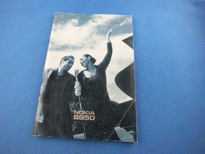 Original NOKIA 8850 Users Guide manual English Manual Bedienungsanleitung book