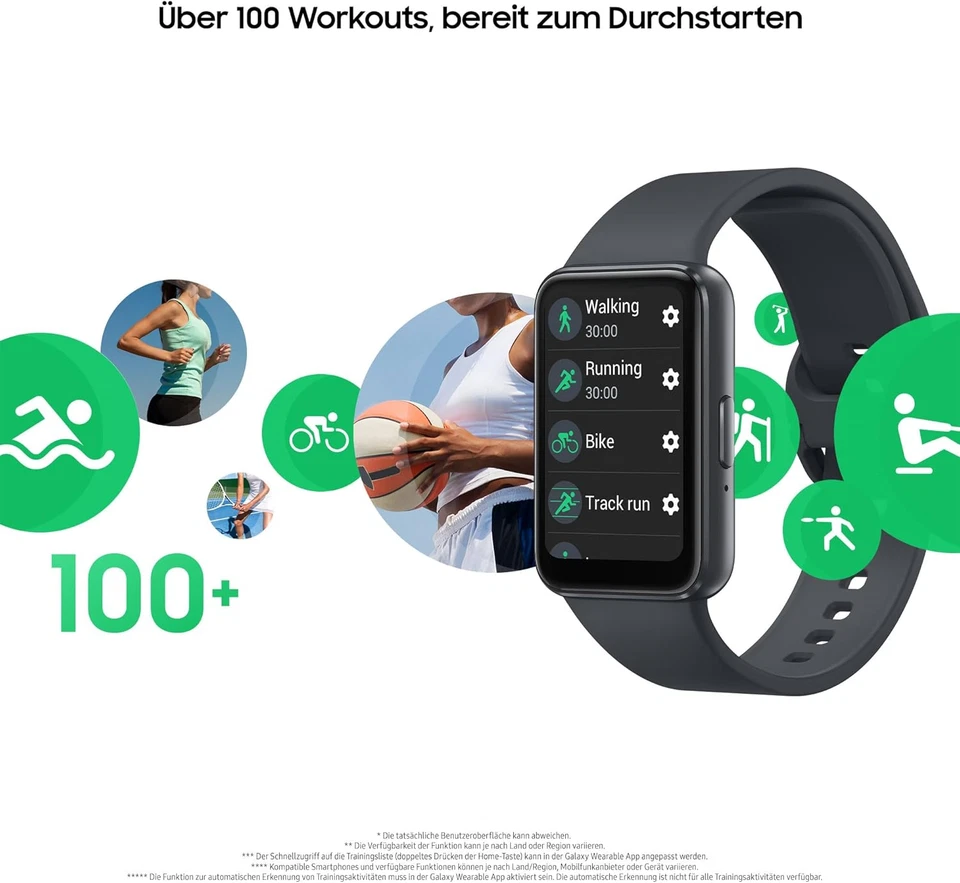 Samsung Galaxy Fit3 Smartwatch Fitness-Uhr Als Fitness Tracker Aktivitätstracker - Bild 4 von 4