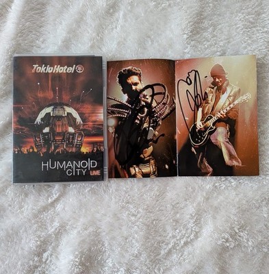 Tokio Hotel Humanoid City Live DVD SIGNIERT by Bill & Tom Kaulitz 2010 RAR