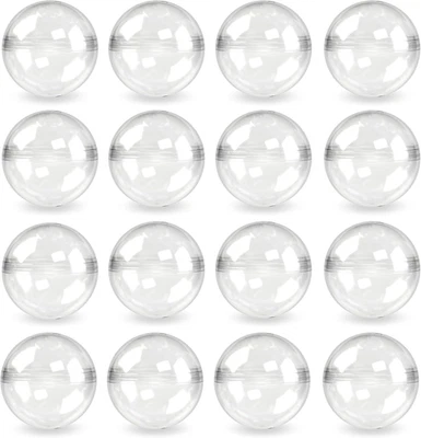 ENTERVENDING Capsule Vending Machine round 50 Pcs 1.1 Inch - Gumball Machine Capsules Bulk Cl