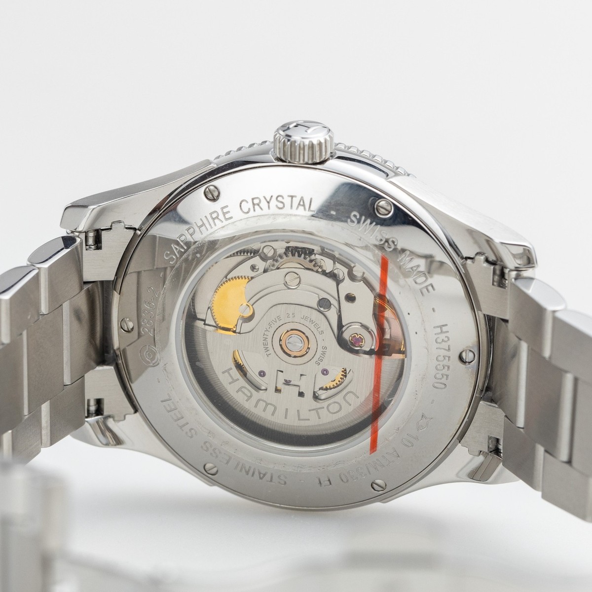 Hamilton Men Jazzmaster Automatic Mother-of-Pearl Dial Day Date