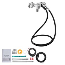 Fuel Transfer Pump, 12V DC 15 GPM, Cast Iron Diesel Transfer Pump Kit,Manual