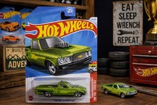 Hot Wheels Custom '72 Chevy Luv Green HW Hot Trucks 1:64 Diecast 118/250