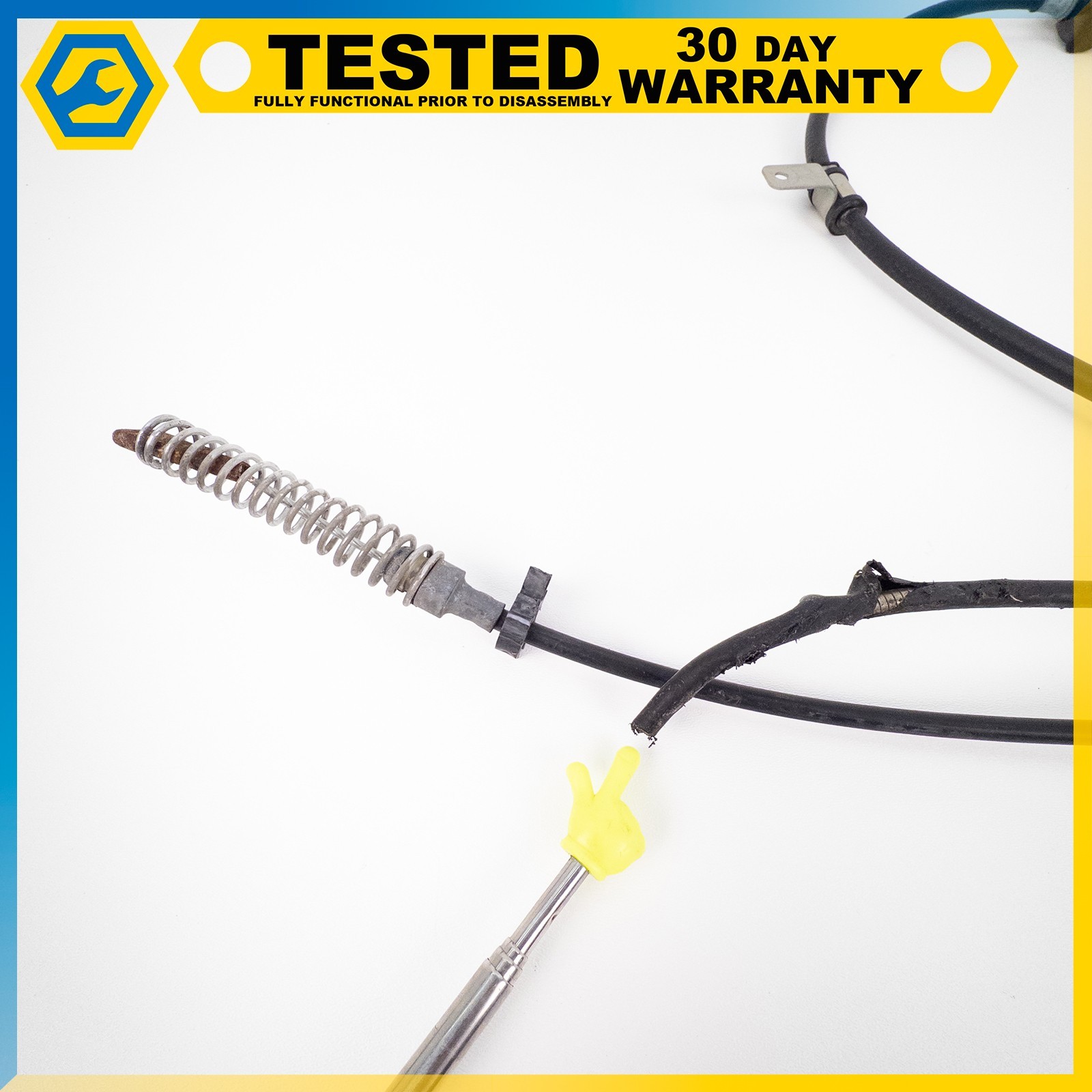 05-13 CHEVROLET CORVETTE C6 REAR RIGHT LEFT PARKING BRAKE CABLE ASSEMBLY SET OEM