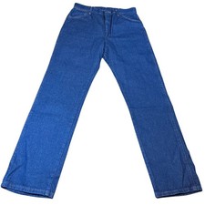 Wrangler Cowboy Cut 14MWZ Slim Fit Tapered Leg Jeans Blue Denim Womens 13x32 NWT