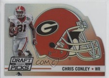 2015 Panini Prizm Collegiate Draft Picks Helmet Die-Cut Chris Conley #13 0c2