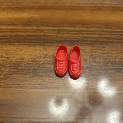 Vintage Sindy Doll Shoes Red Shoes Tenner Sneakers