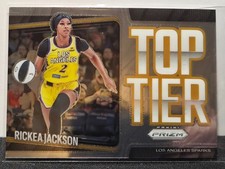 2025 Panini Prizm WNBA Insert Top Tier RICKEA JACKSON #11 Sparks