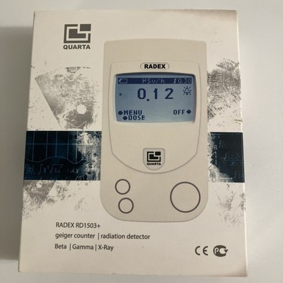 RADEX QUARTA Digital Radiation Detector RD1503+ Beta Hama X-Ray