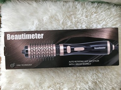 Beautimeter Auto Rotating Hot Air Styler Ionic Technology with 2 Brush Heads