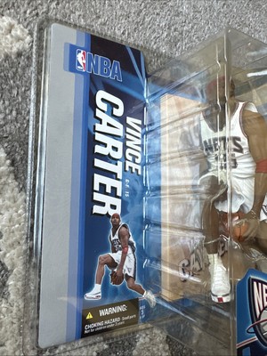 Rare McFarlane NBA Vince Carter Series 10 Basketball Figure Nets