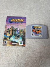 San Francisco Rush 2049 Nintendo 64 Authentic Cartridge with Manual Tested VGC