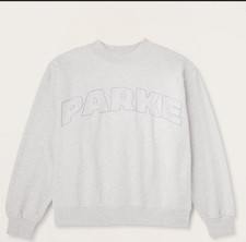 Women's Mockneck Pullover Sweatshirt Parke x Target Grey L/XL NWT In Hand