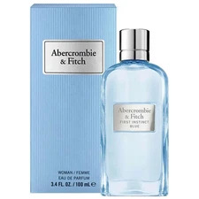 Abercrombie & Fitch First Instinct Blue Perfume Women EDP 3.3 / 3.4 New In Box