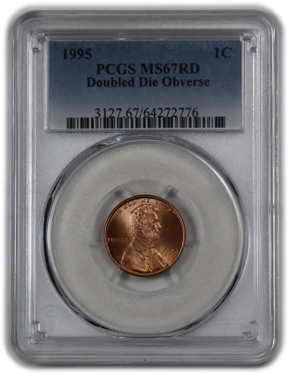 PCGS Certified MS 67 Graded 1995 Lincoln Memorial Small Cents