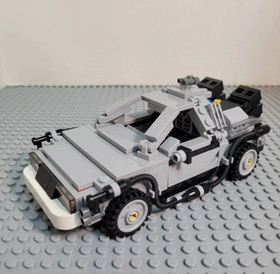 Lego The Delorean Time Machine 21103 Back to the Future Ideas Set 100% Complete