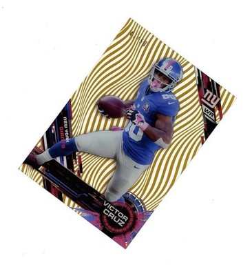 RARE 2015 Topps Tek GOLD FOIL SP VICTOR CRUZ /50! New York Giants STAR