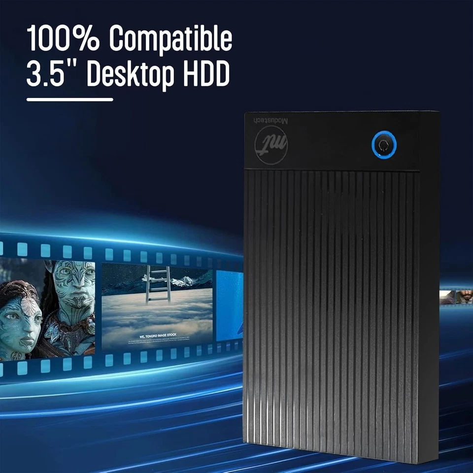 External (DESKTOP) Hard Drive 3TB USB 3.0 & Type-C 3.0 - High-Speed Data Storag - Image 3 of 4