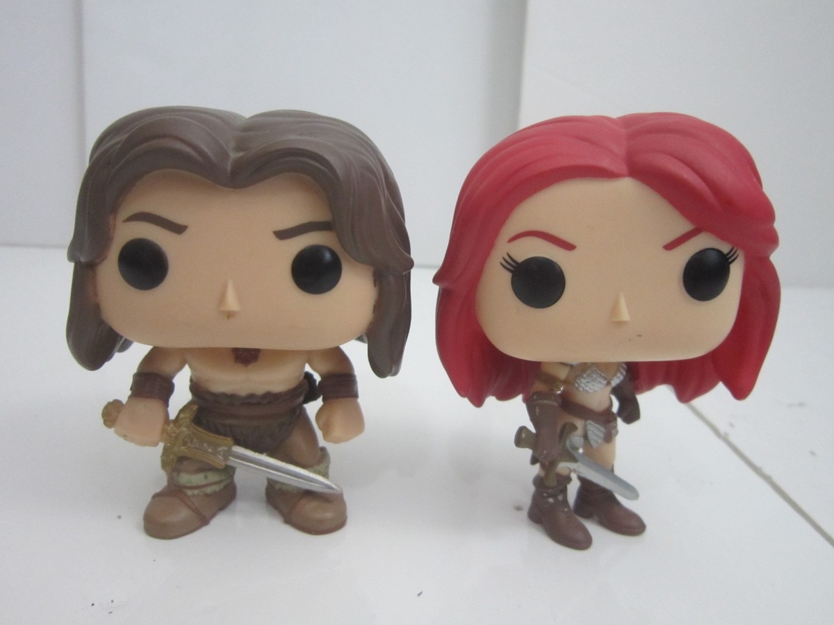 Funko Pop! Vinyl Figure Lot of 2 CONAN THE BARBARIAN #381 & RED