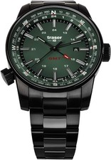 🛡️ Traser Analog Uhr 109525 P68 Pathfinder GMT Herrenuhr 46mm 10ATM 🛡️