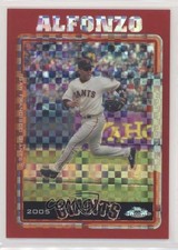 2005 Topps Chrome Red X-Fractor 6/25 Edgardo Alfonzo #66 0a2