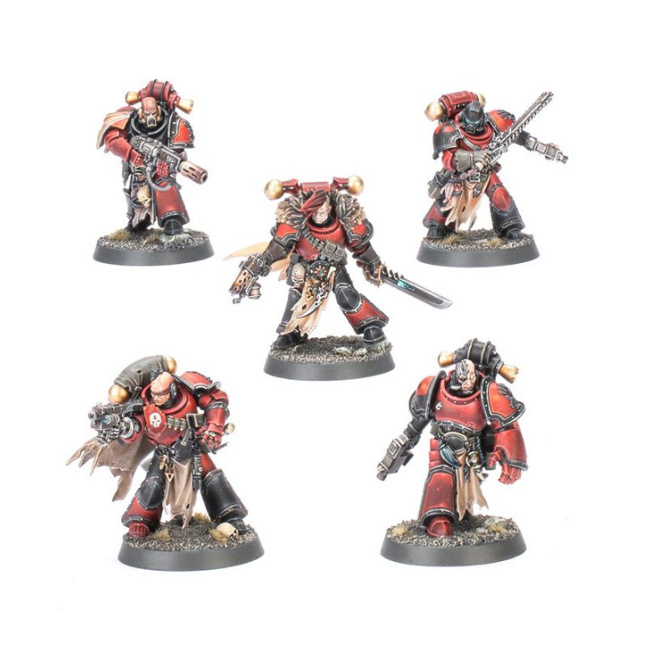 Warhammer 40k Chaos Space Marines Raiders / Plünderer der Roten Korsaren
