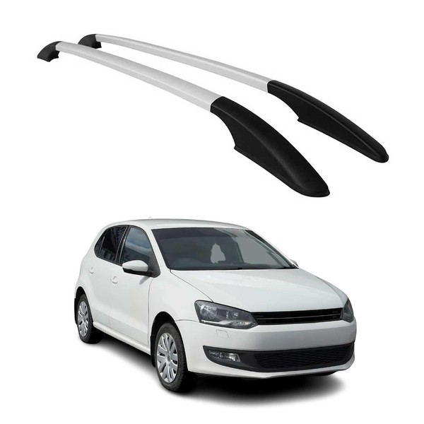 Aluminium Dachreling RelingträGer FüR Hyundai I20 2020-2026 Silber 2X-image