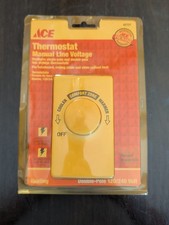Thermostat Manual Line Voltage 120/240 Volt