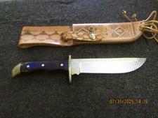 Custom bowie knife
