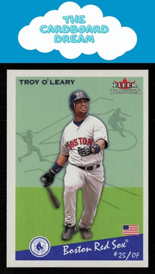 #ad #ad Troy O#x27;Leary 2002 Fleer Tradition #408 Boston Red Sox Baseball Card $1.75