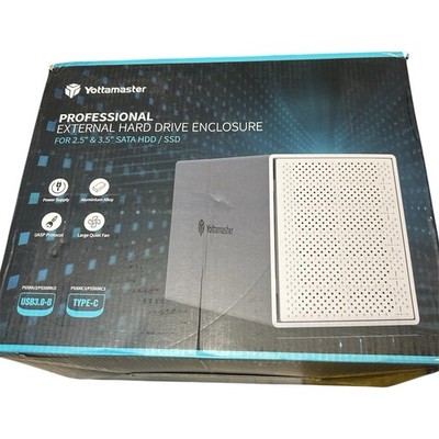Yottamaster Professional Ext. 5-Bay Hard Drive Enclosure 2.5/3.5'' SATA HDD/SSD