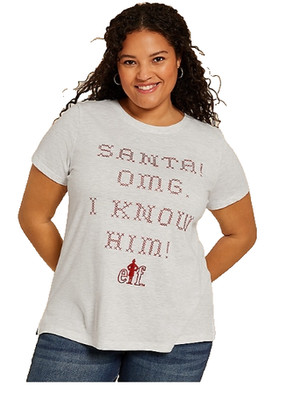 Maurices~New With Tags~White ELF Classic Fit Graphic Tee~Plus 1XL