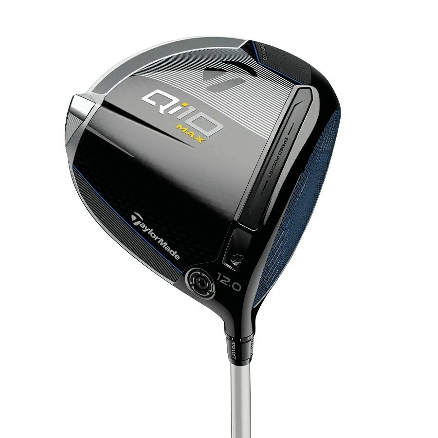 TaylorMade Golf Womens Driver Qi10 MAX Loft 12 Ladies ELDIO TM40 Graphite L-Flex - Image 4 of 4