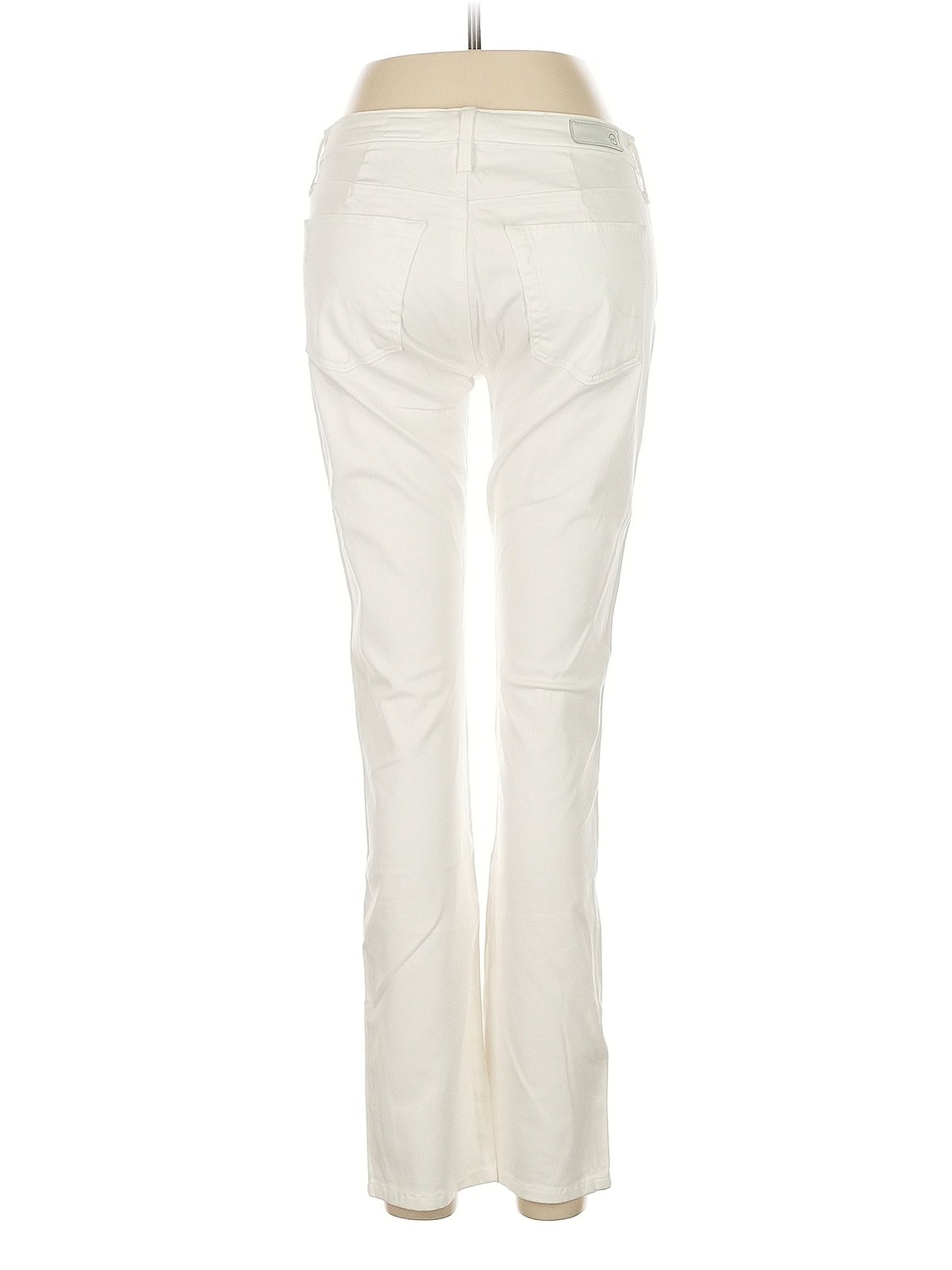 Adriano Goldschmied Women Ivory Jeans 28W thumbnail 2