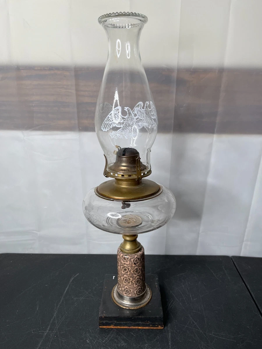Queen anne kerosene lamp deals