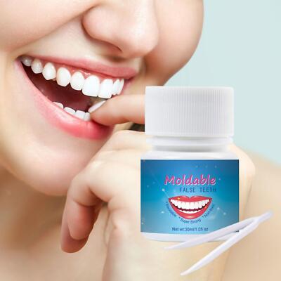 Temporäres Zahnreparatur-Set 30ml Zahnlücken ersetzen, um den fehlenden Zahn zu beheben
