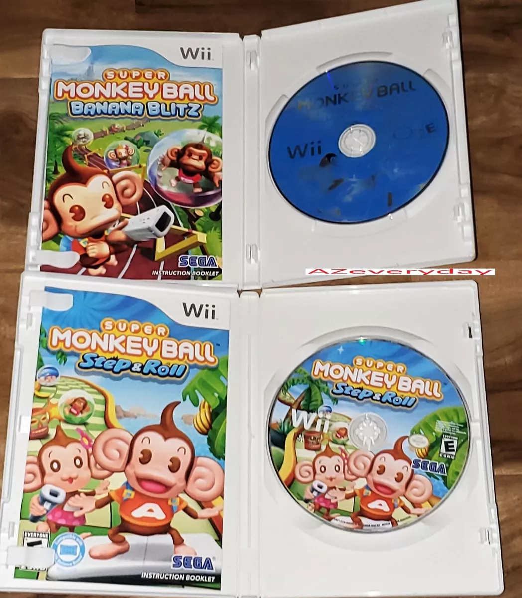 Super Monkey Ball Banana Blitz Nintendo Wii Game For Sale