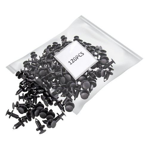120pcs Nylon Push Type Retainer Clips For 8mm Hole GM 21030249 Chrysler 6503598 - Foto 11 di 15