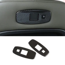 Rear Seat USB Connecto Frame For Land Rover Defender Carbon Fiber 2PC 2020-2023