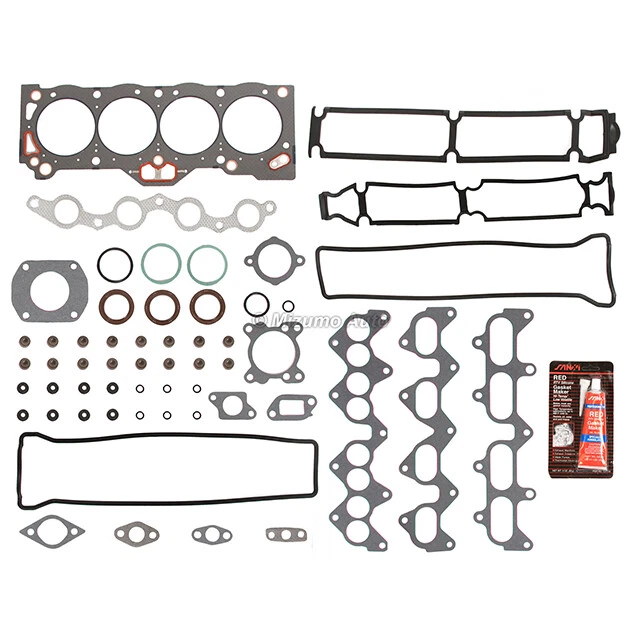Juego completo de juntas cojinetes anillos aptos para Chevrolet Nova Toyota Corolla MR2 88-89 4AGE Foto 3 de 4