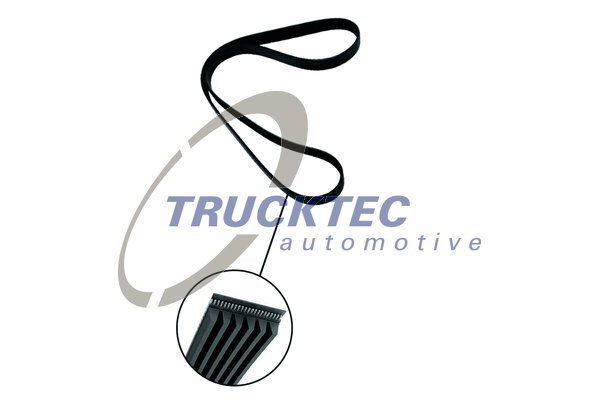 Trucktec Automotive Keilrippenriemen FüR Mercedes-Benz A-Klasse B-Klasse-image