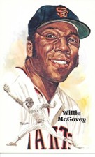 Willie McCovey Perez Steele Card 62 3 1/2x5 3/4 San Francisco Giants Baseball