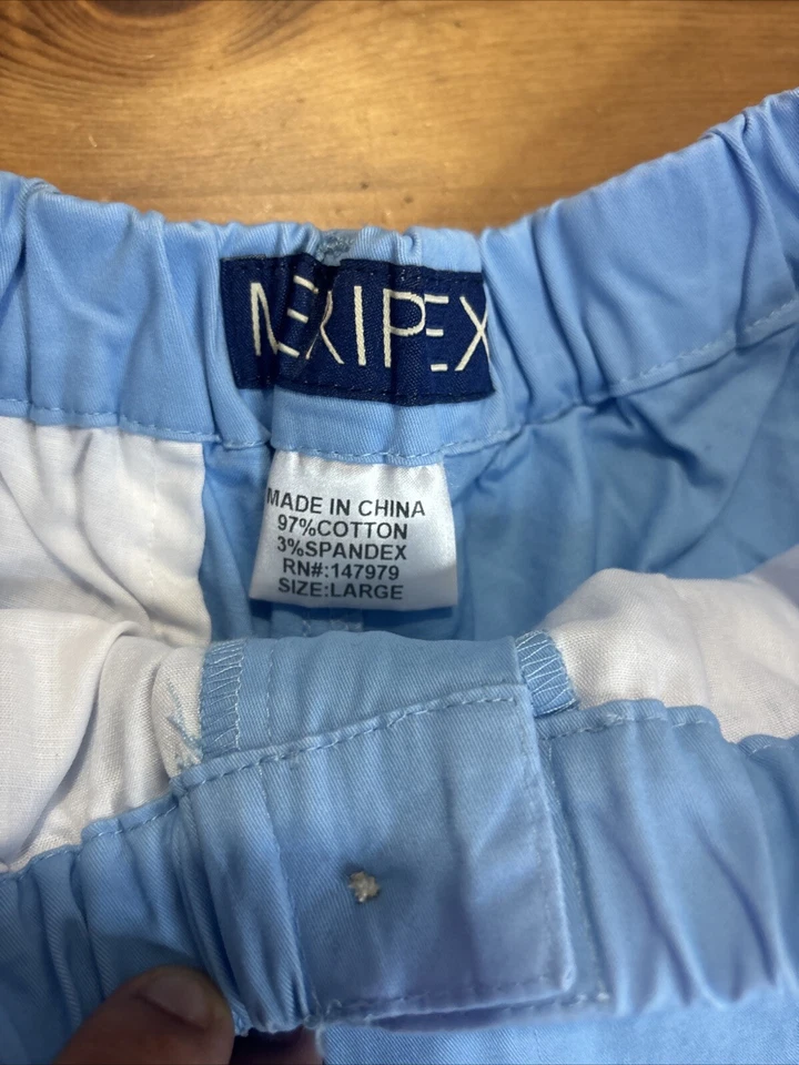 Pantalones Cortos Hombre Meripex Talla Grande Carolina Azul 5.5 Entrepierna Foto 3 de 4