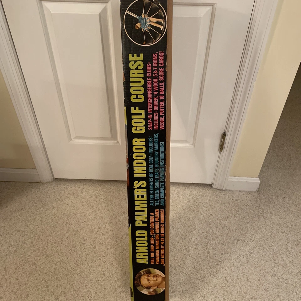 Vintage 1968 Arnold Palmer's Indoor Golf Course Game MARX 5280 Large - Image 3 of 4