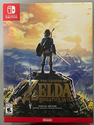 BOX ONLY Nintendo Switch Legend of Zelda: Breath of the Wild