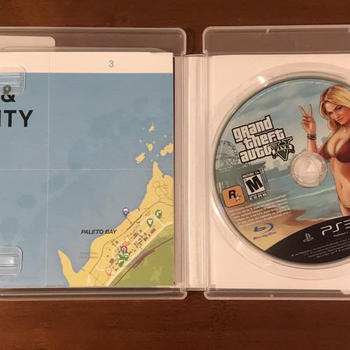 Grand Theft Auto V GTA 5 (Sony PlayStation 3 PS3, 2013) ¡COMPLETO Y PROBADO!¡! - Imagen 2 de 2