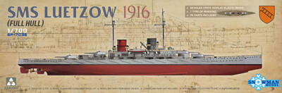 Takom Snowman SP-7036 SMS Luetzow 1916 ( Full Hull ) 1/700 SHIP Hobby NEW