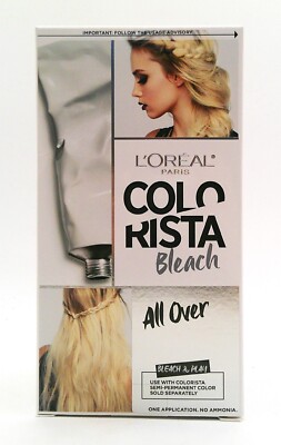 New L'OREAL Colorista Bleach Hair Elixir All Over, 50ml