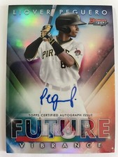 Liover Peguero 2021 Bowman’s Best Future Vibrance Auto#BFVA-LP /150 Pirates RC